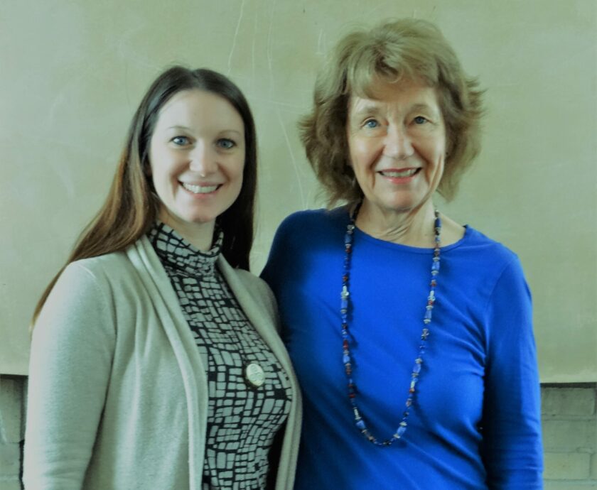 Elena Lupo ed Elaine Aron